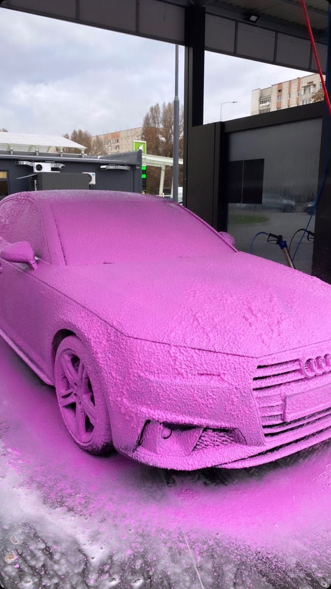 Shampoing Pour Canon À Mousse Snow Foam Rose - Pré Lavage