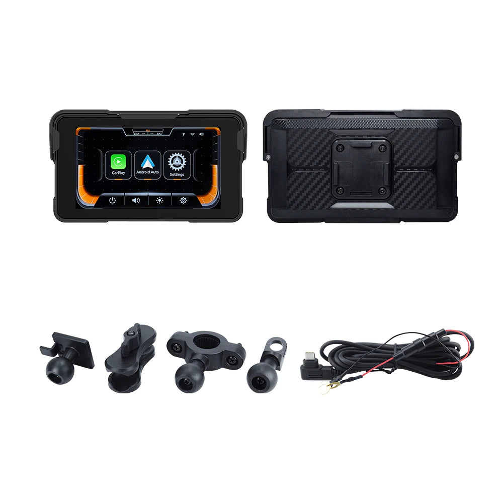 Ecran Carplay / Android sans fil pour moto
