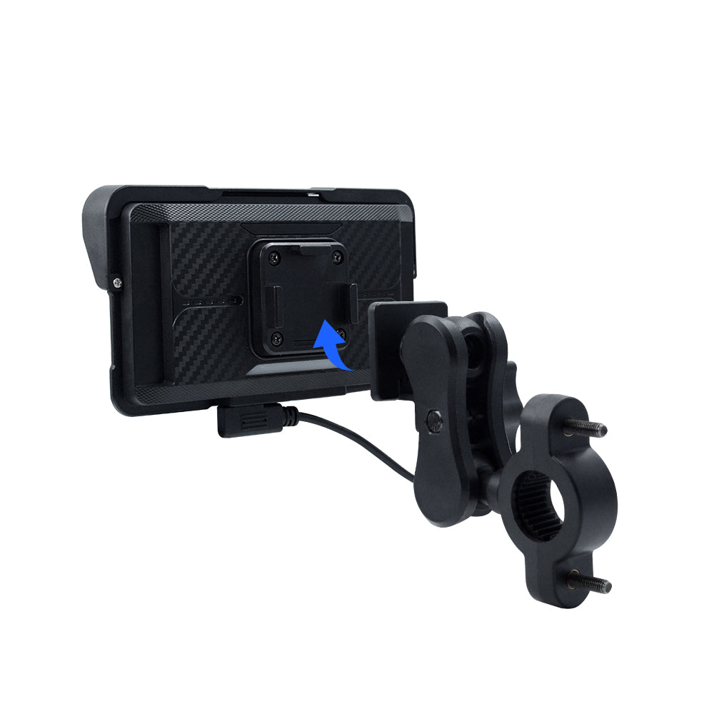 Ecran Carplay / Android sans fil pour moto