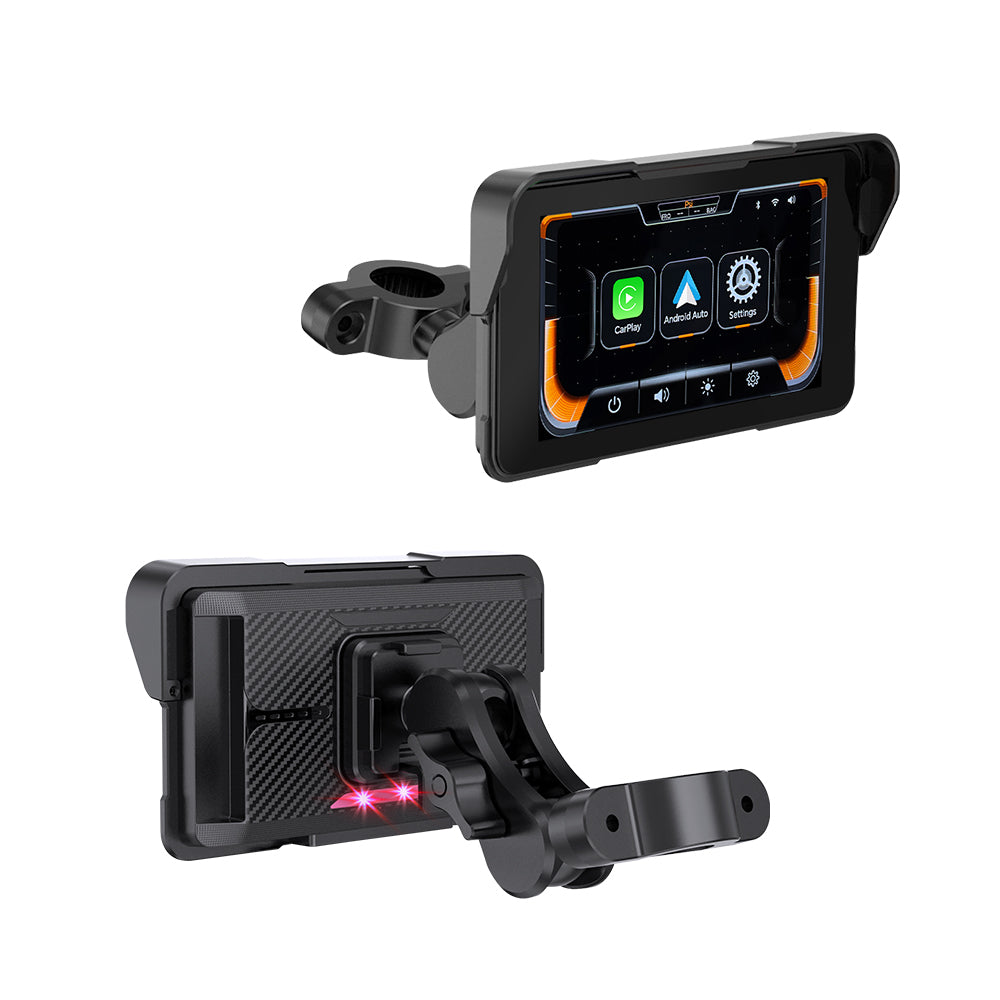 Ecran Carplay / Android sans fil pour moto