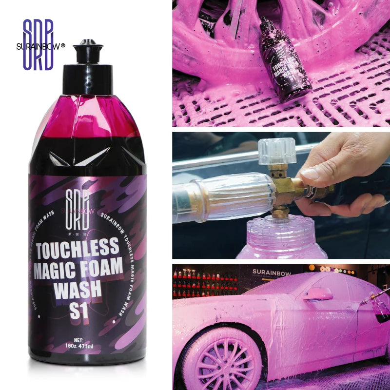 Shampoing Pour Canon À Mousse Snow Foam Rose