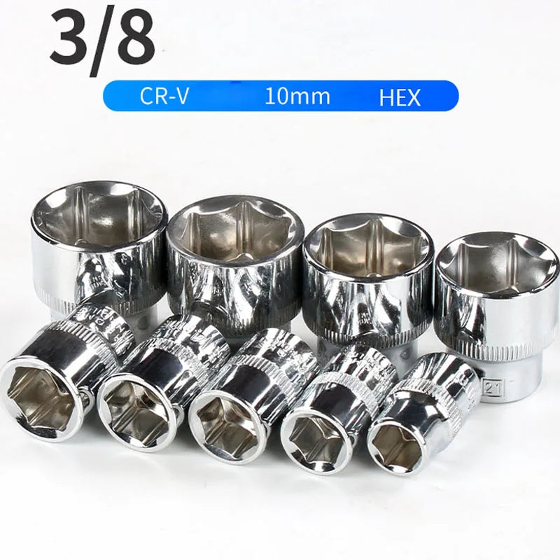 Douilles 3/8" 10-21mm (12Pcs)