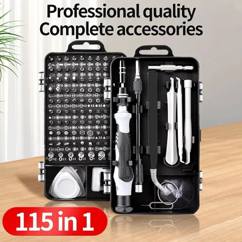 Coffret tournevis de précision 115 en 1